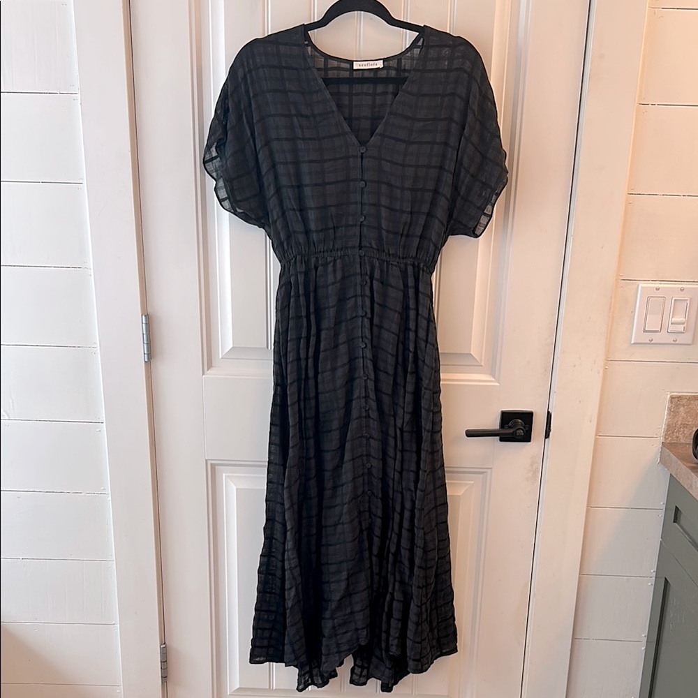 Black Checkered Dress